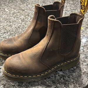 Dr. Martens Brown Chelsea Boots for Men